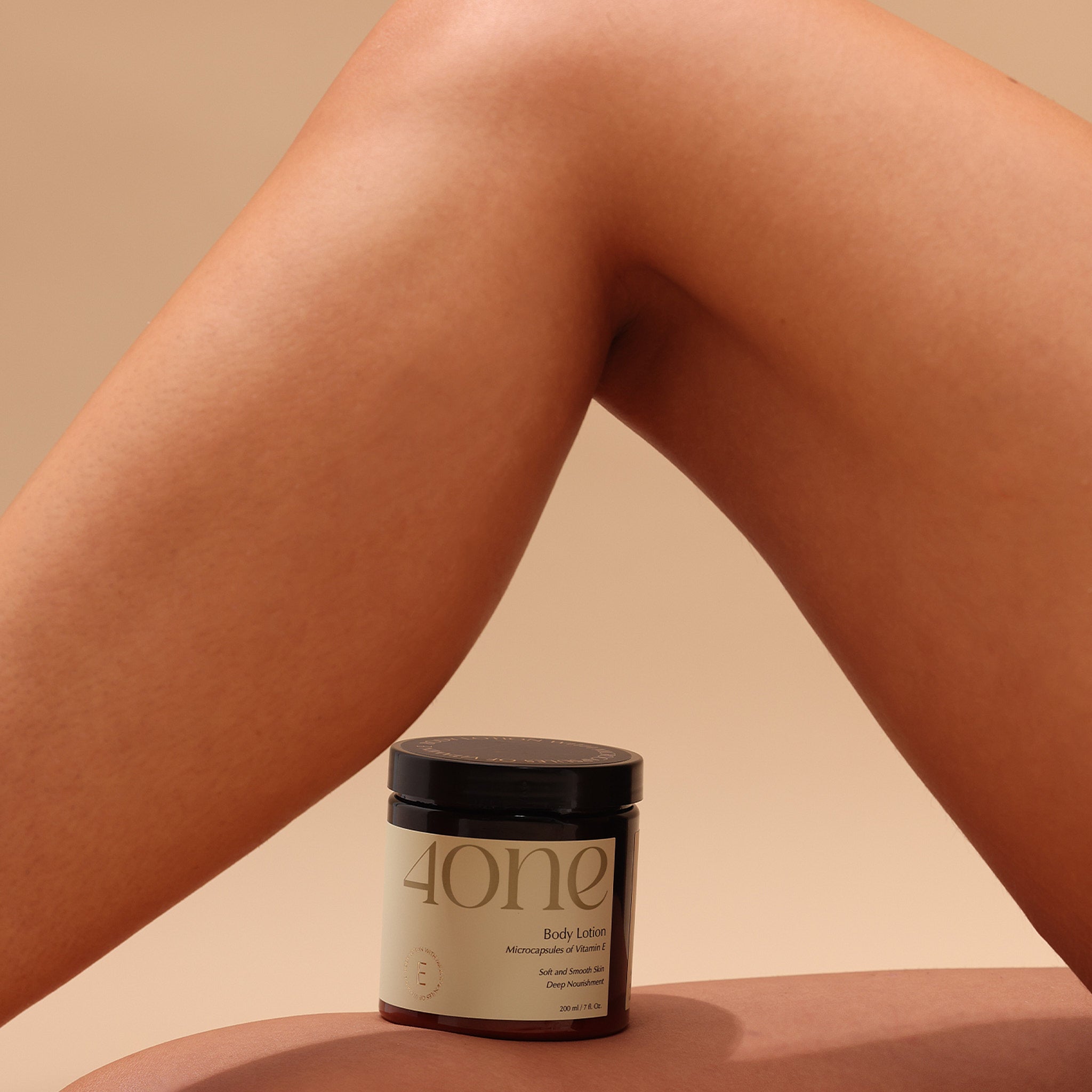 Body lotion with Microcapsules of Vitamin E