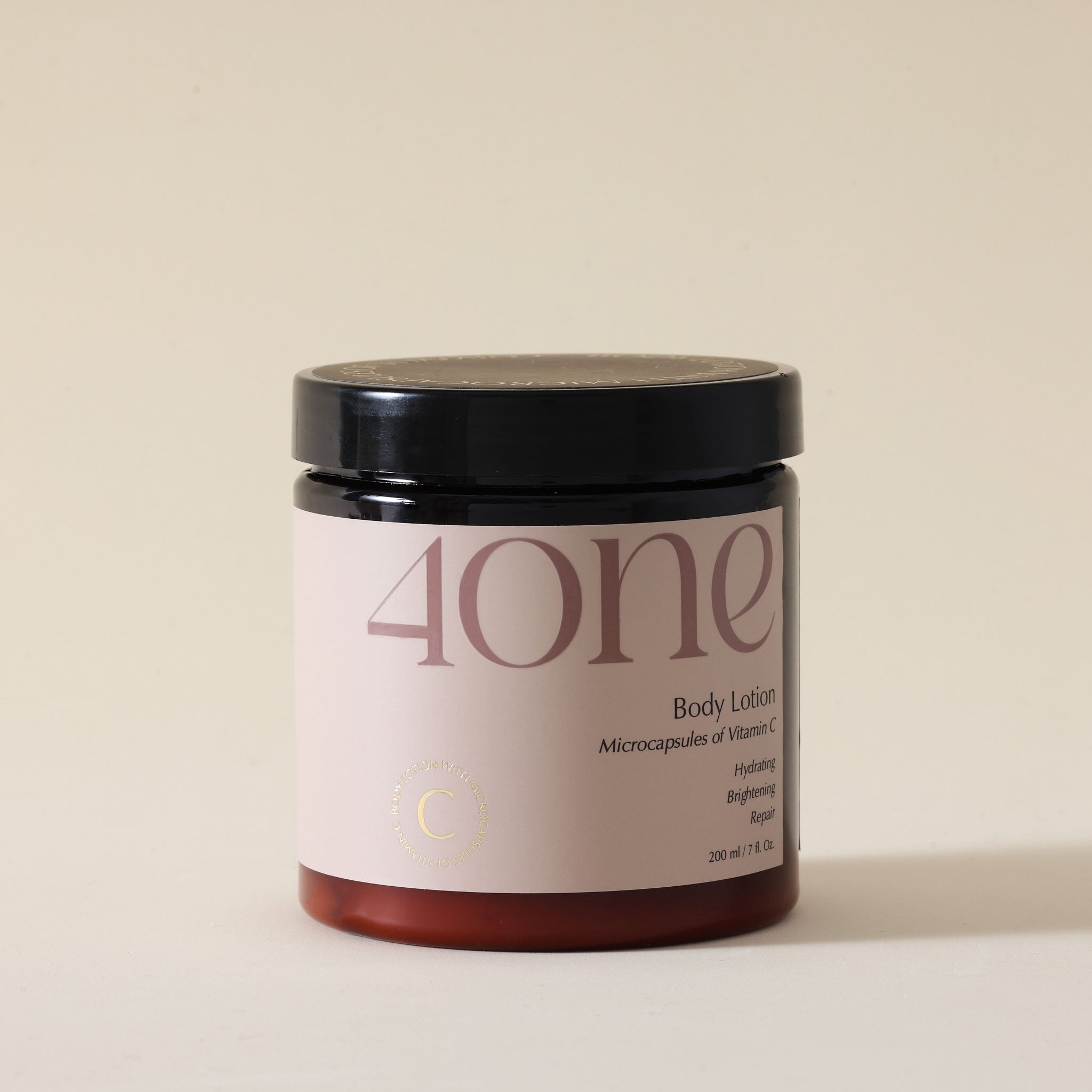 Body lotion with Microcapsules of Vitamin C