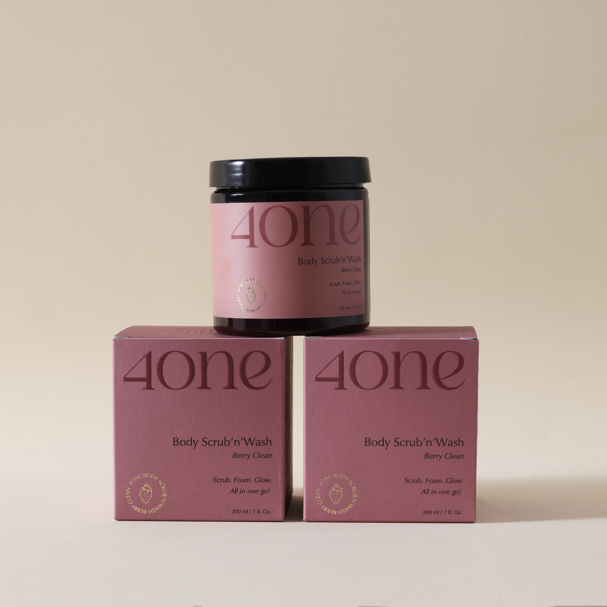 Scrub’n’Wash Berry Clean - Strawberry