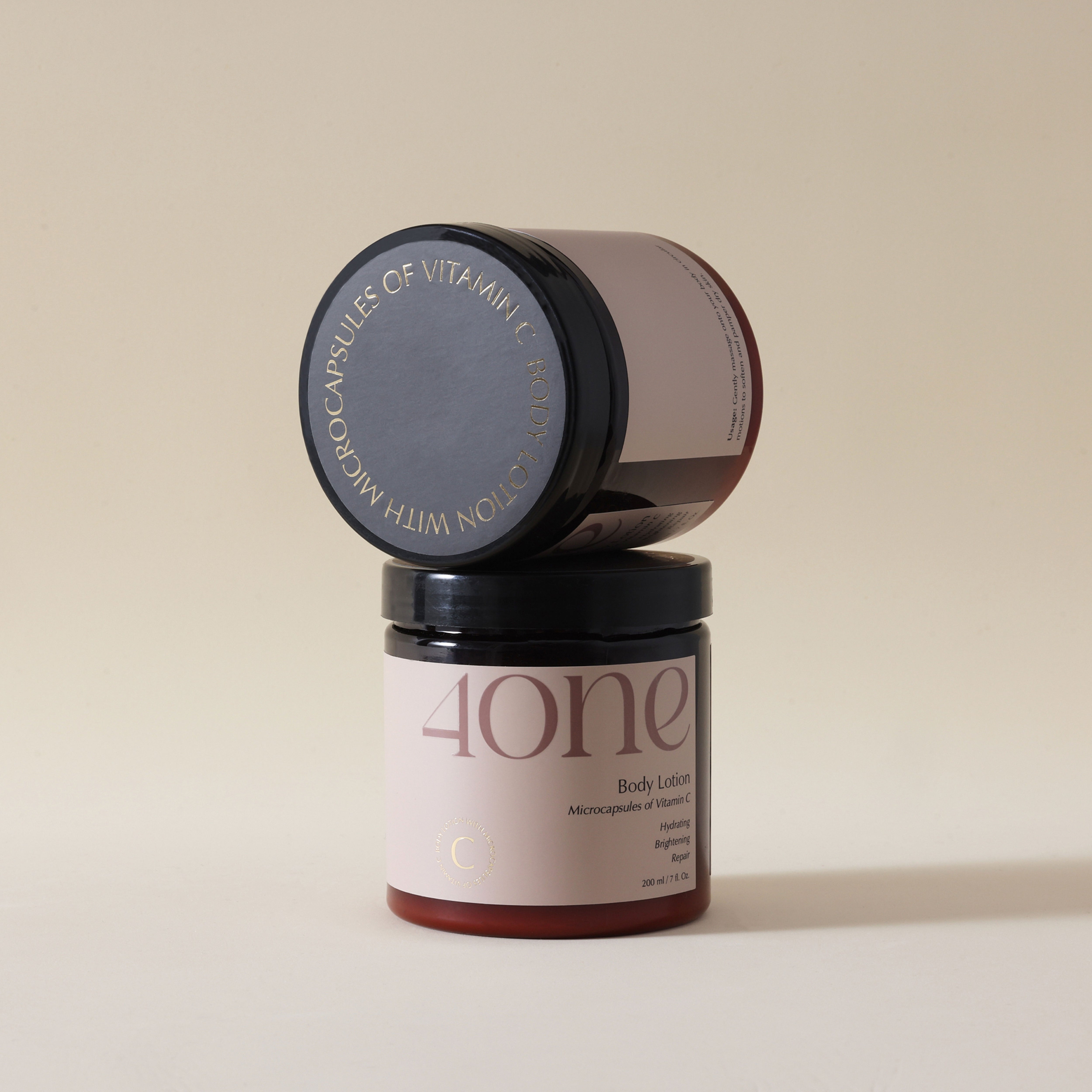 Body lotion with Microcapsules of Vitamin C